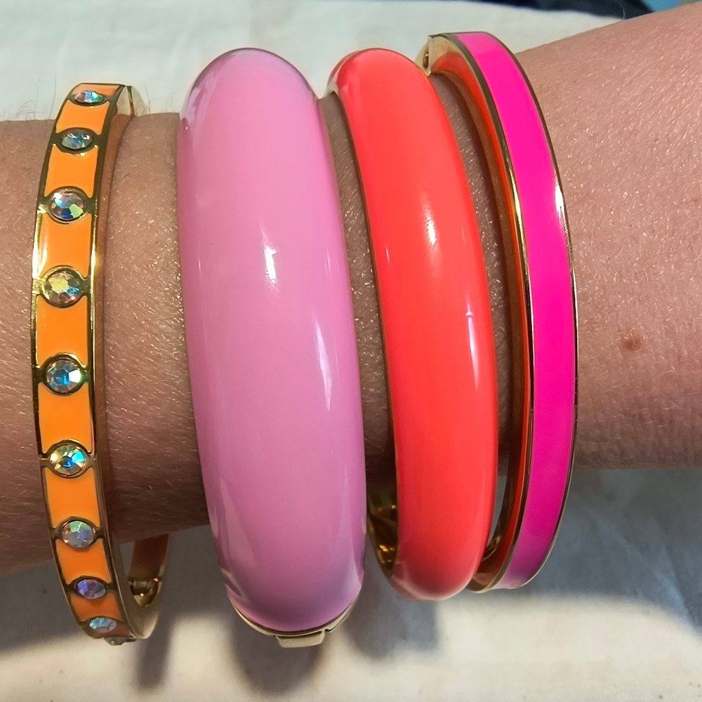 JCrew Enamel Bangle Set
